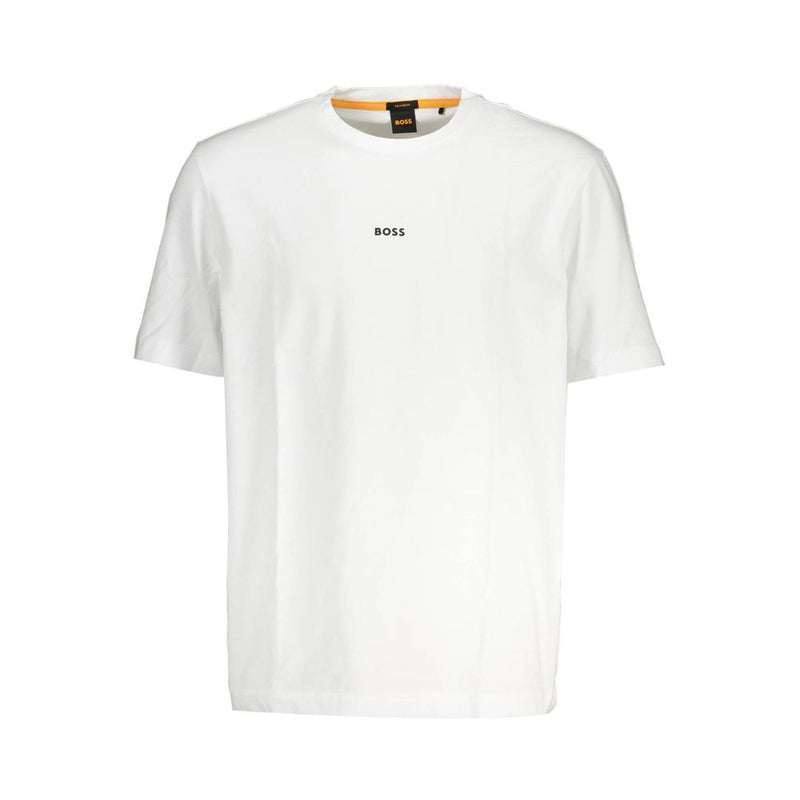 T-shirt en coton blanc Hugo Boss