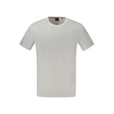 T-shirt en coton blanc Hugo Boss