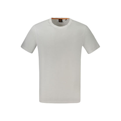 T-shirt en coton blanc Hugo Boss