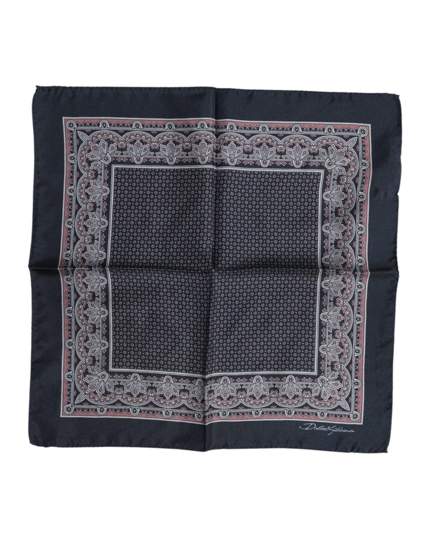 Dolce & Gabbana Multicolor Fantasy Zijden Vierkante Foulard Sjaal