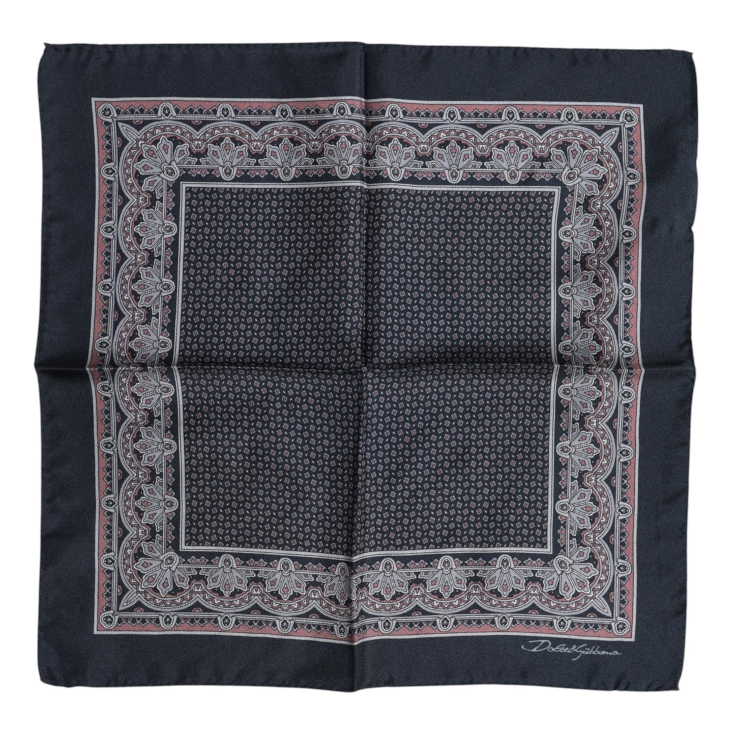 Dolce & Gabbana Multicolor Fantasy Zijden Vierkante Foulard Sjaal