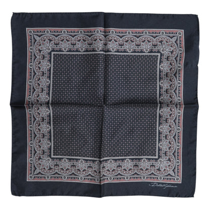 Dolce & Gabbana Multicolor Fantasy Zijden Vierkante Foulard Sjaal