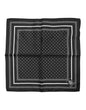 Foulard Dolce &amp; Gabbana pour homme, noir et blanc, à pois