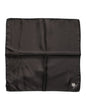 Dolce & Gabbana Bruin DG Crown Zijden Vierkante Heren Foulard Sjaal