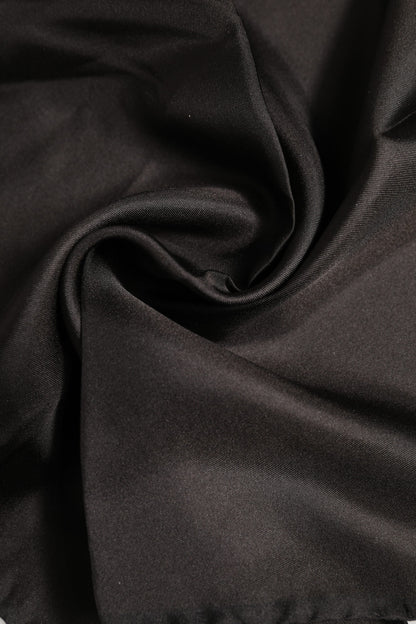 Dolce & Gabbana Bruin DG Crown Zijden Vierkante Heren Foulard Sjaal