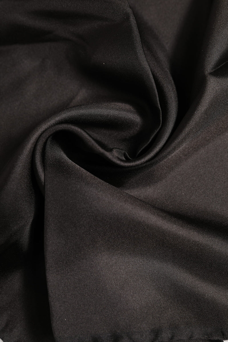 Foulard carré en soie marron Dolce &amp; Gabbana DG Crown pour homme