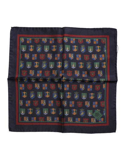 Foulard carré Dolce &amp; Gabbana à médailles multicolores