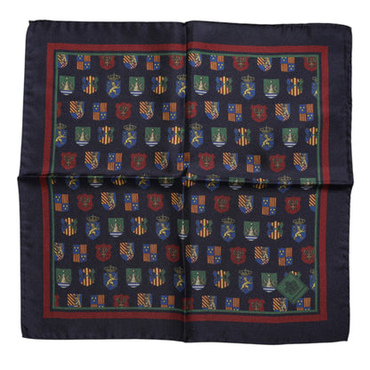 Foulard carré Dolce &amp; Gabbana à médailles multicolores