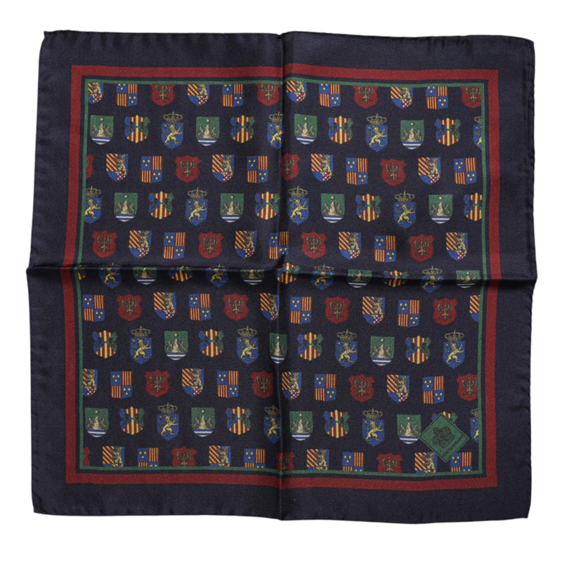 Foulard carré Dolce &amp; Gabbana à médailles multicolores