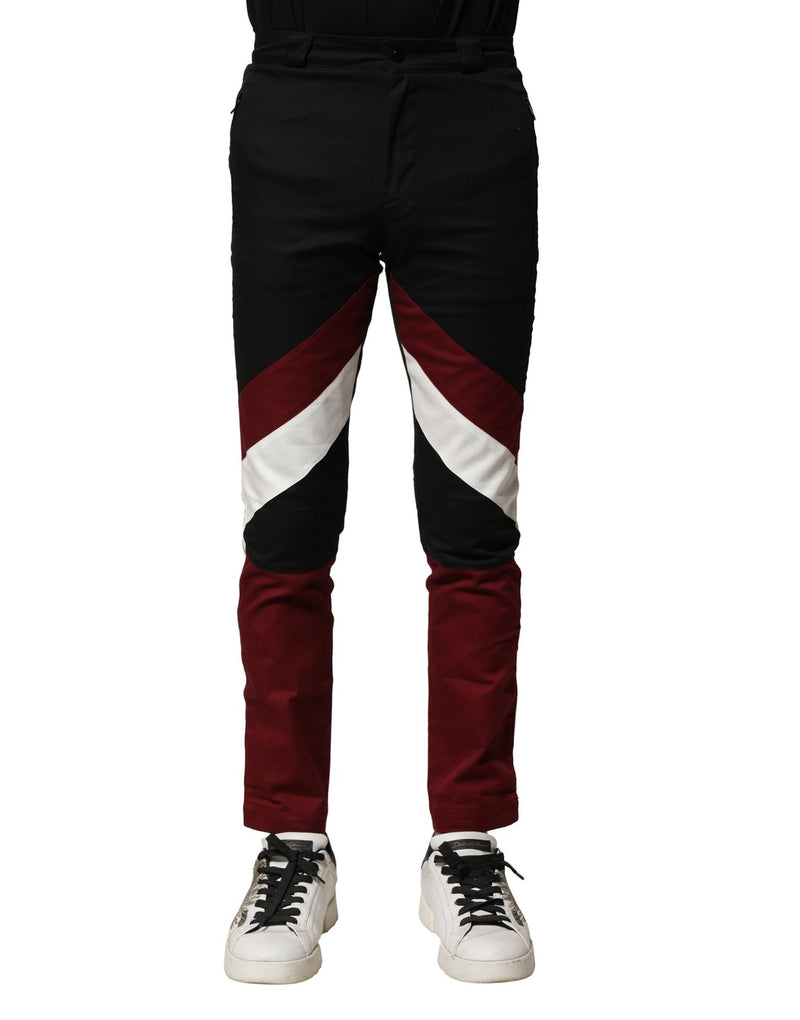 Pantalon de jogging homme en coton multicolore Dolce &amp; Gabbana
