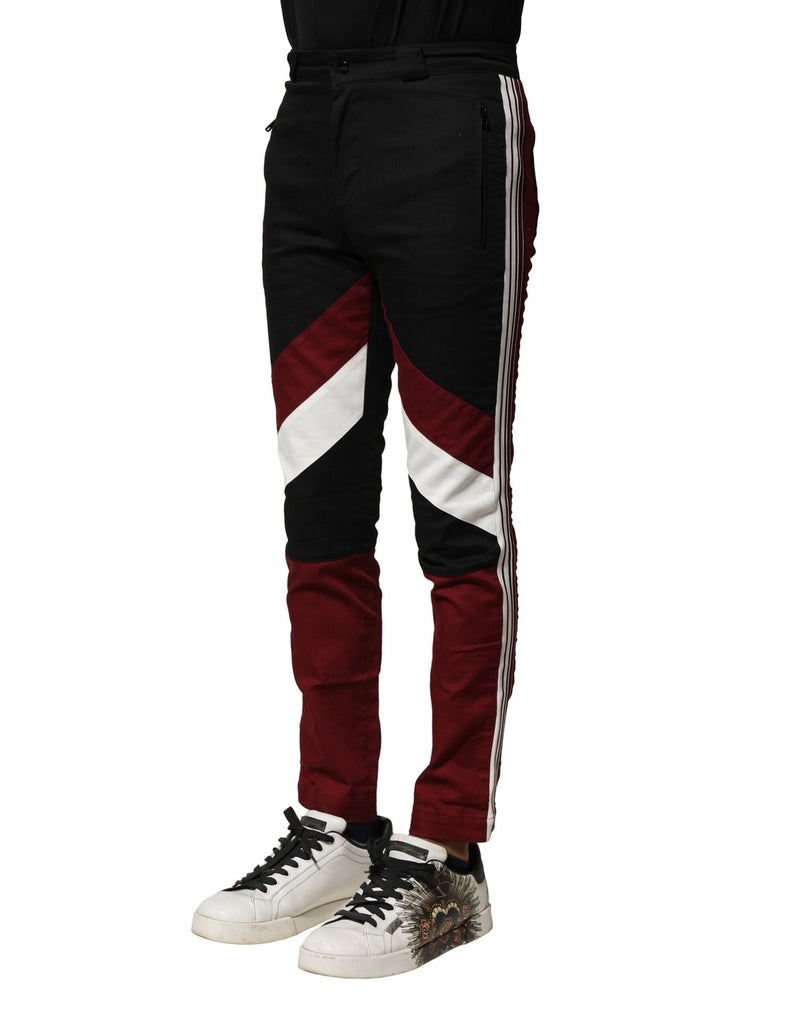 Pantalon de jogging homme en coton multicolore Dolce &amp; Gabbana
