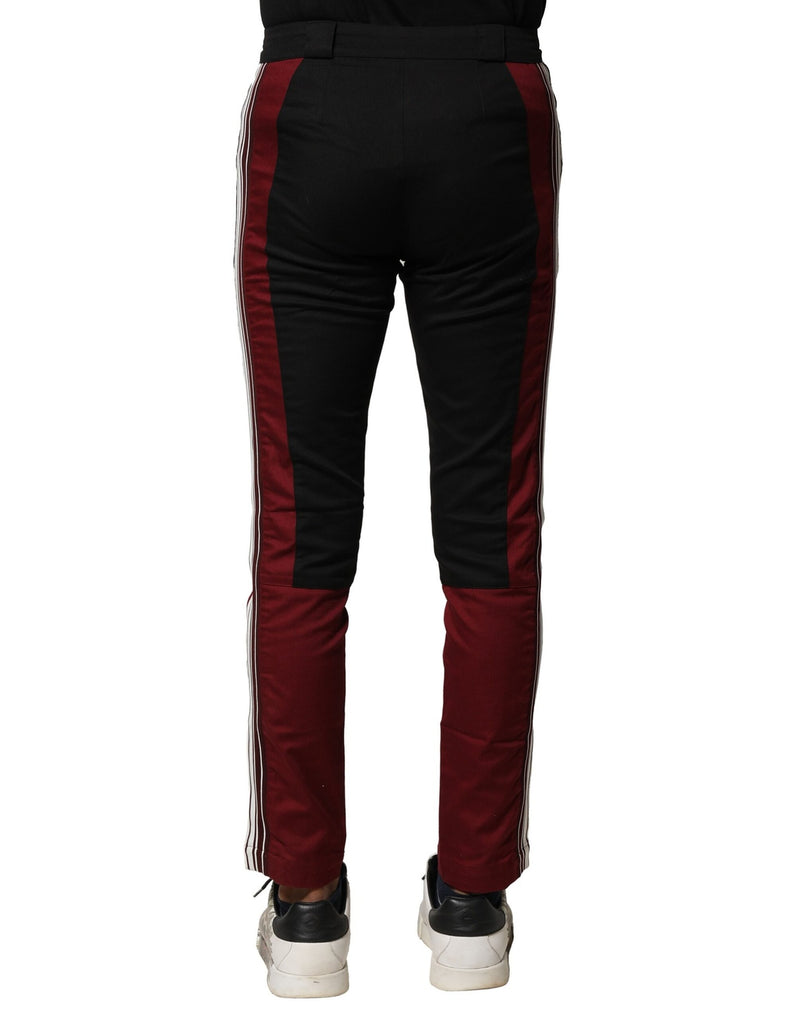Pantalon de jogging homme en coton multicolore Dolce &amp; Gabbana