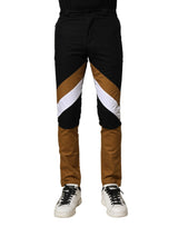 Pantalon homme slim en coton multicolore Dolce &amp; Gabbana