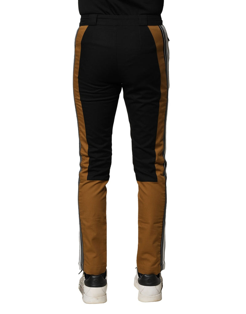 Pantalon homme slim en coton multicolore Dolce &amp; Gabbana