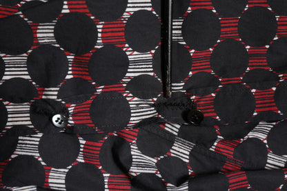 Dolce & Gabbana Goudkleurig overhemd met lange mouwen van gemengd katoen