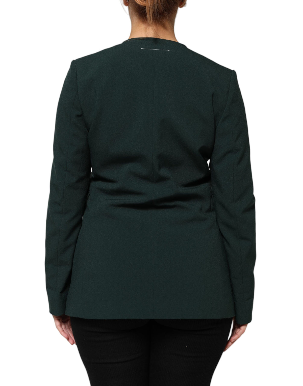Maison Margiela Veste Verte à Bouton Unique