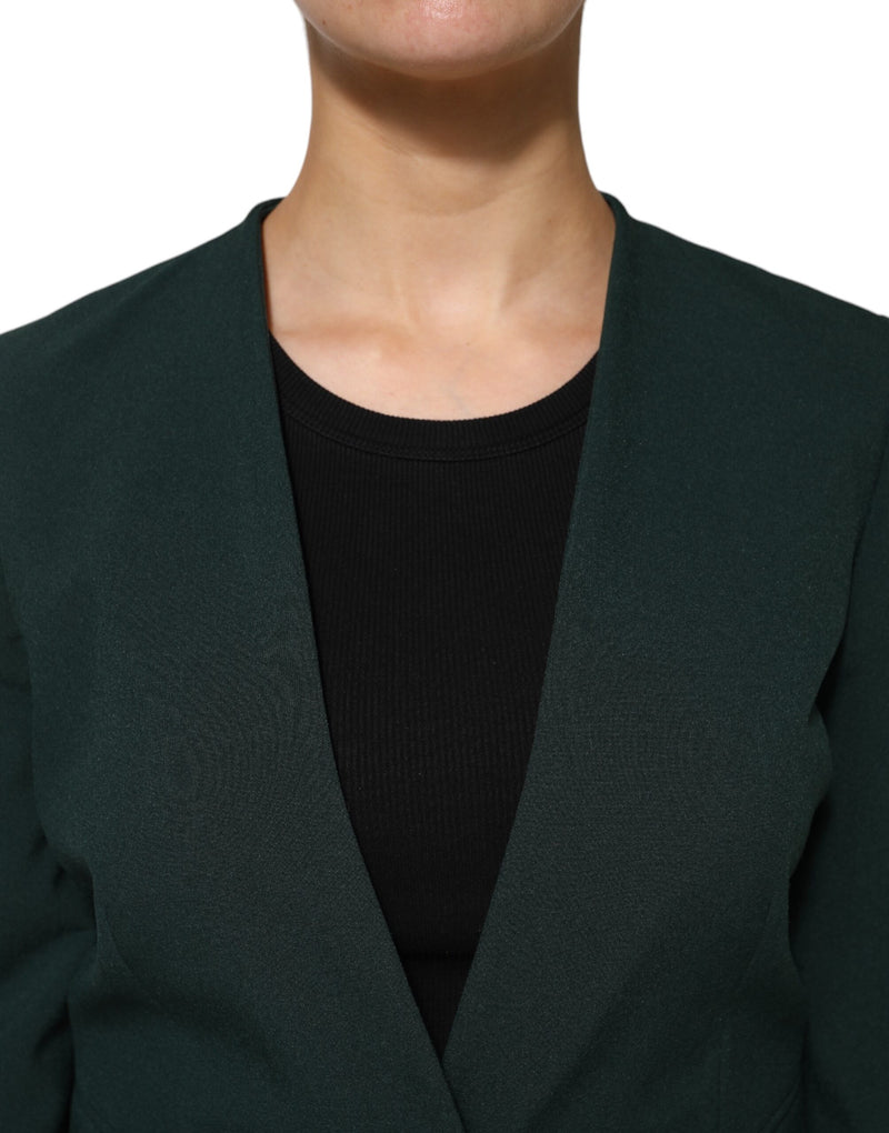Maison Margiela Veste Verte à Bouton Unique
