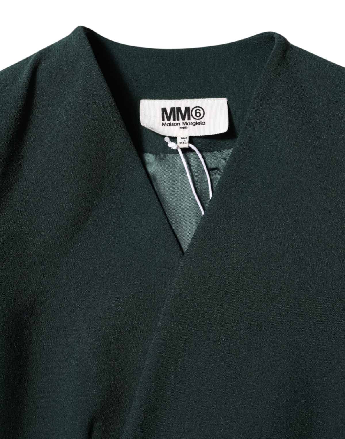 Maison Margiela Veste Verte à Bouton Unique