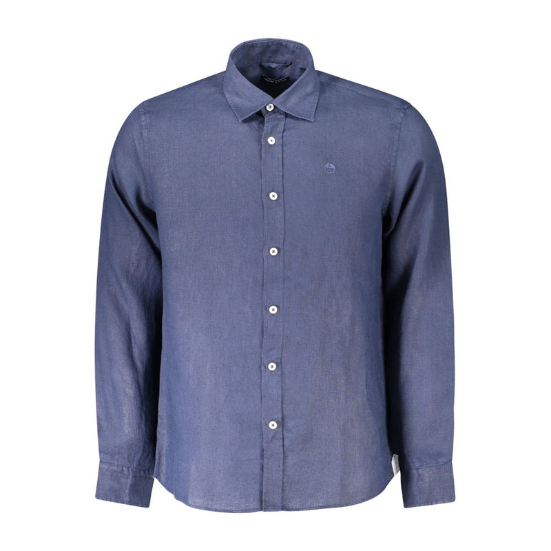 Chemise en lin bleu North Sails