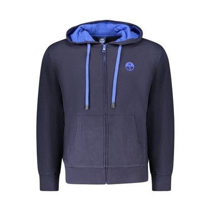 North Sails Blauwe Katoenen Heren Sweater