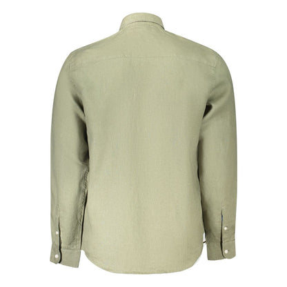 North Sails Verde Linen Men Shirt