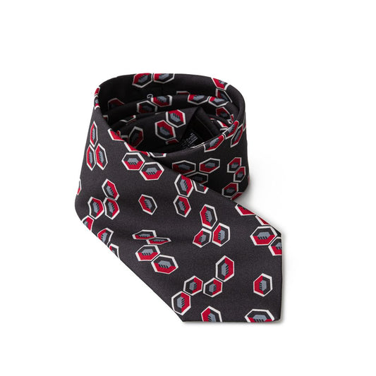 Cravate en soie grise de Giorgio Armani