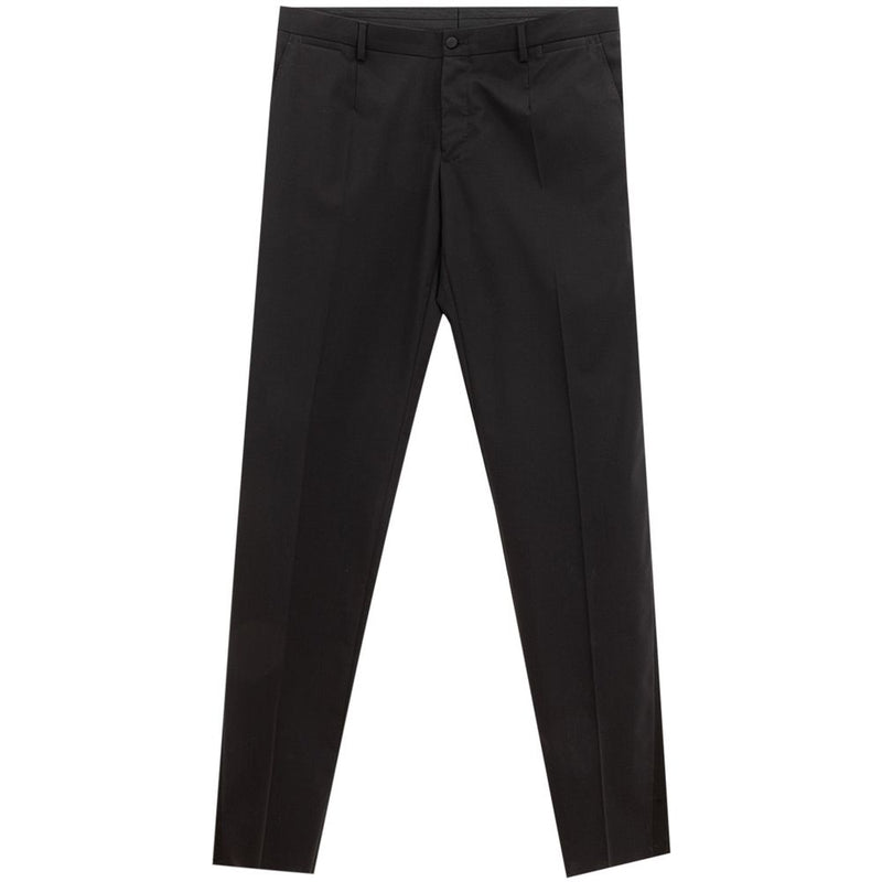 Dolce &amp; Gabbana zwarte wollen broek