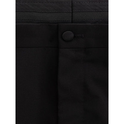 Dolce & Gabbana Black Wool Pant
