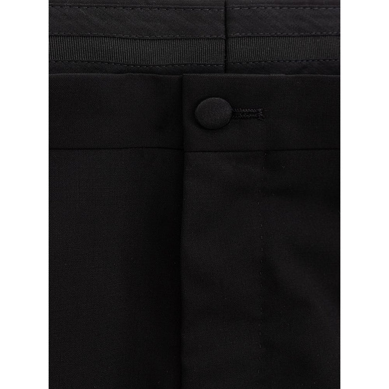 Dolce &amp; Gabbana zwarte wollen broek