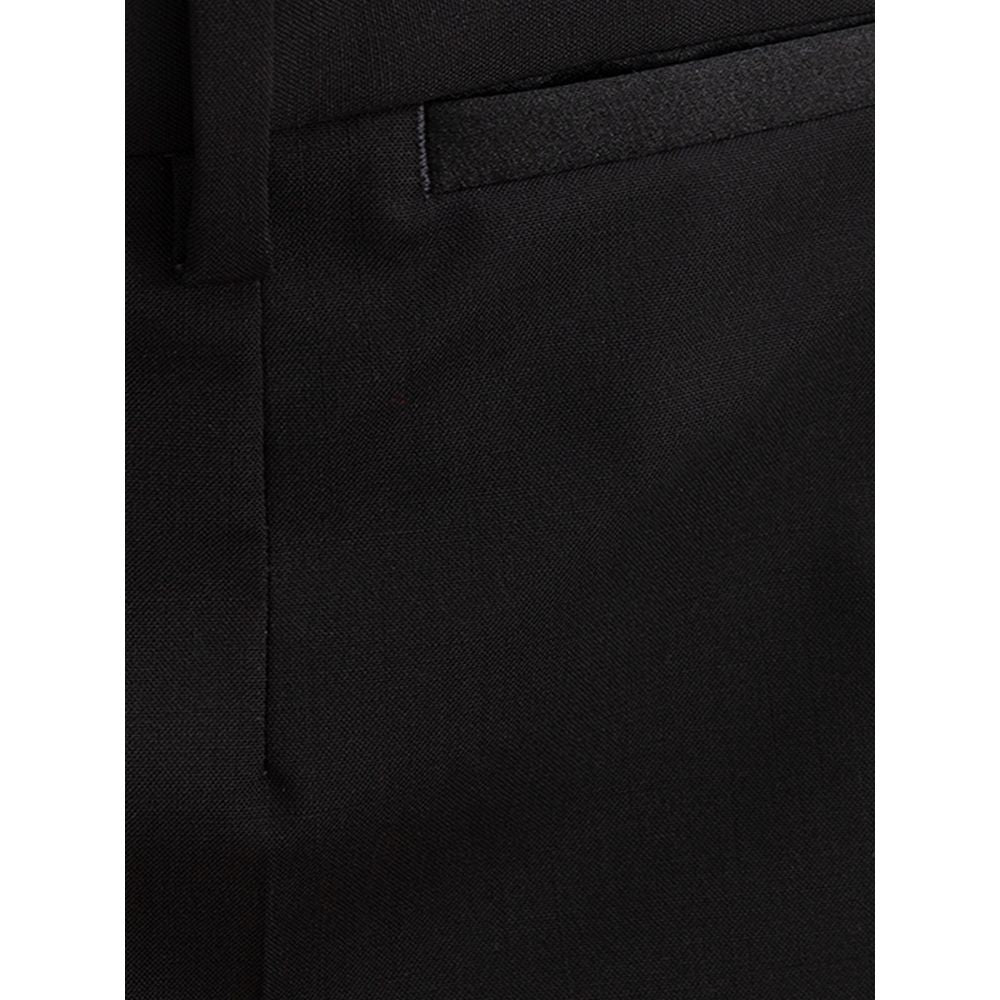 Dolce & Gabbana Black Wool Pant