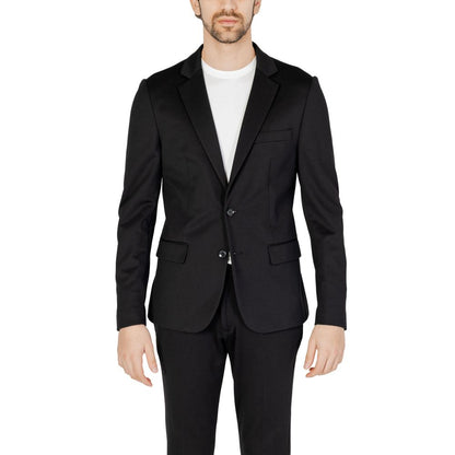 Antony Morato zwarte polyester blazer
