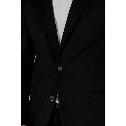 Antony Morato zwarte polyester blazer
