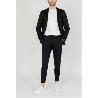 Antony Morato zwarte polyester blazer
