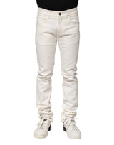 Jeans skinny en coton blanc pour homme de Dolce &amp; Gabbana
