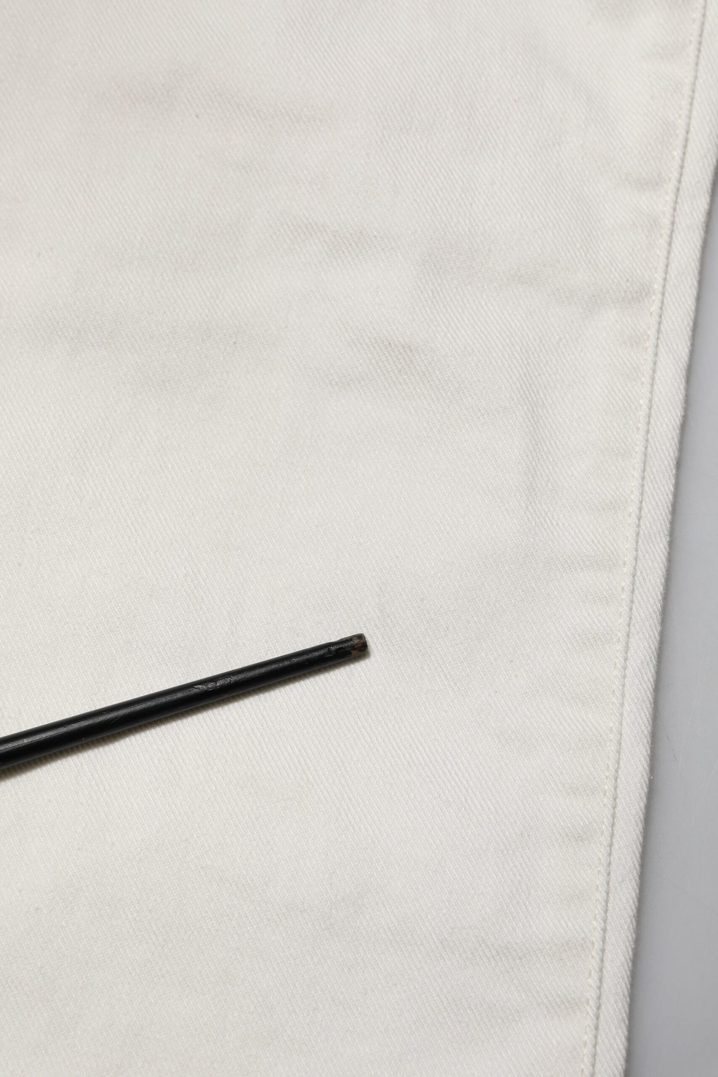 Dolce & Gabbana White Cotton Skinny Men Denim Jeans