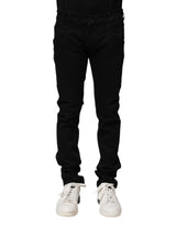Jean slim en coton noir pour homme de Dolce &amp; Gabbana