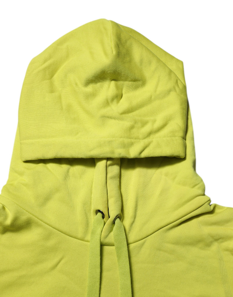 Dolce &amp; Gabbana groene katoenen hoodie met logo
