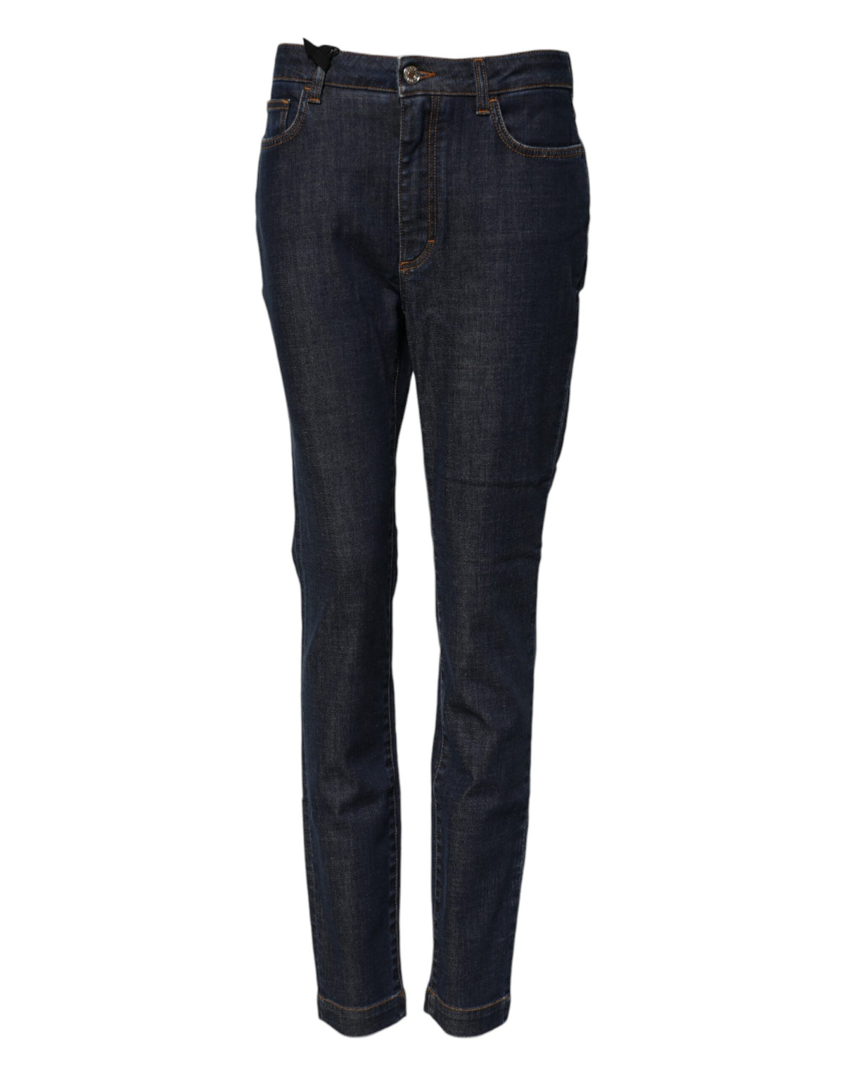 Dolce & Gabbana Blue Queen Patch AUDREY Jeans - Élégance et Confort