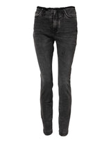 Dolce & Gabbana Jeans Skinny Grises en Coton