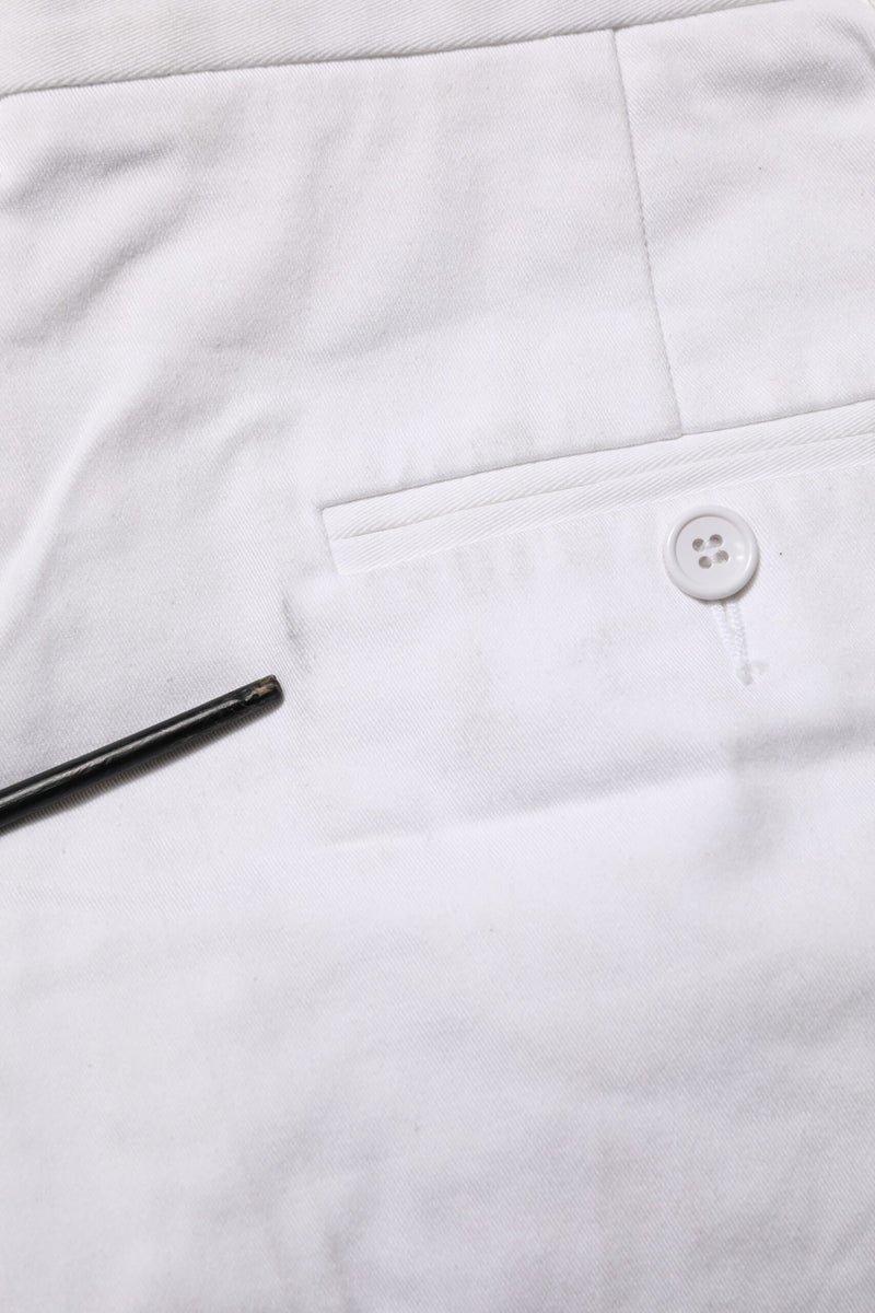 Dolce & Gabbana Bermuda Shorts Femme Blanc en Coton
