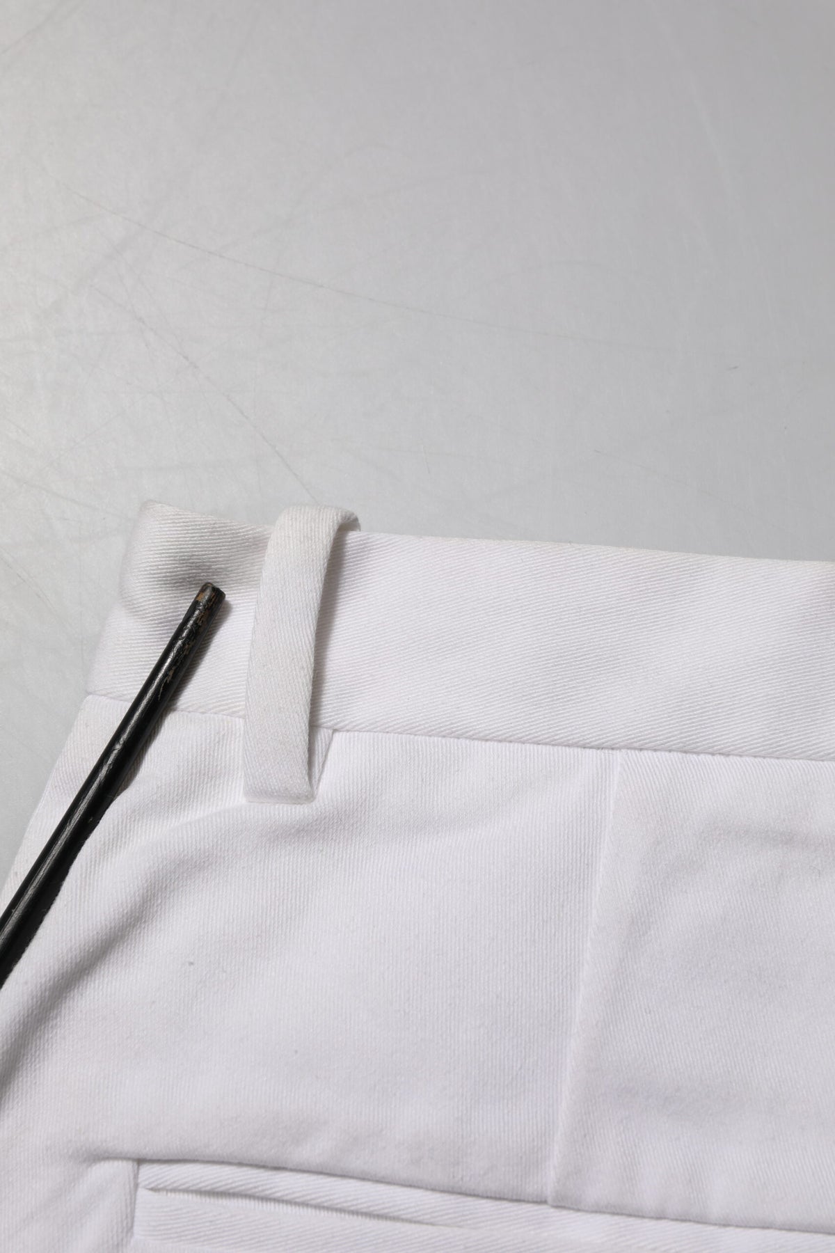 Dolce & Gabbana Bermuda Shorts Femme Blanc en Coton