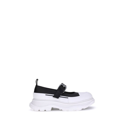 Sneakers en cuir et caoutchouc d'Alexander McQueen