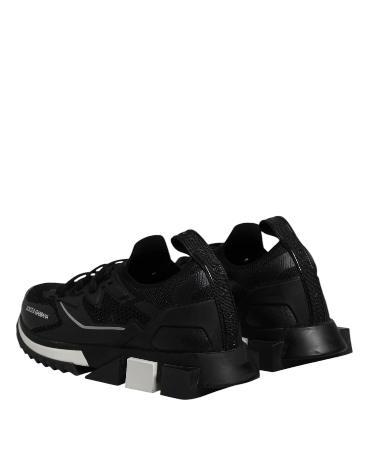 Dolce & Gabbana SORRENTO Black Sport Stretch Sneakers