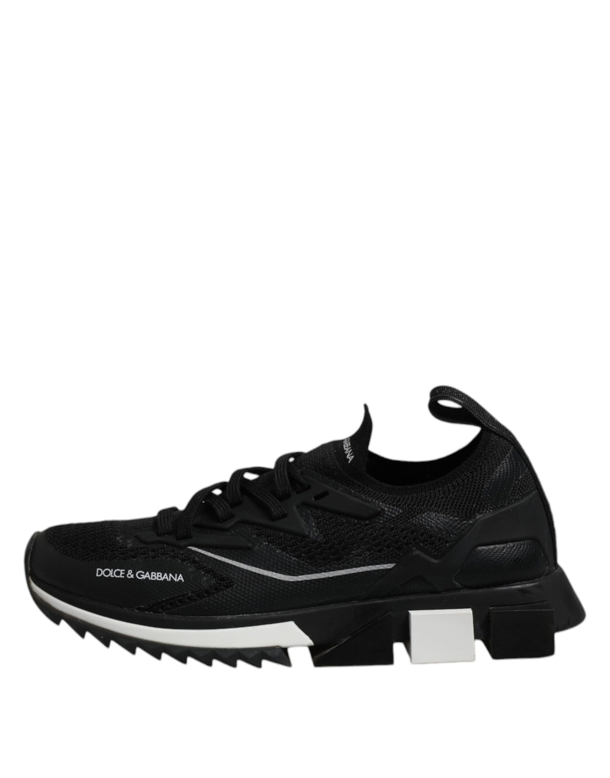 Dolce & Gabbana SORRENTO Black Sport Stretch Sneakers