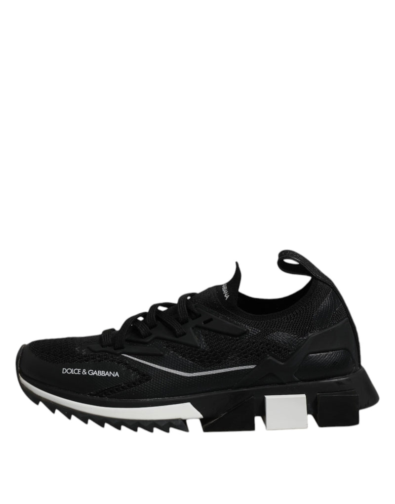 Dolce & Gabbana SORRENTO Black Sport Stretch Sneakers