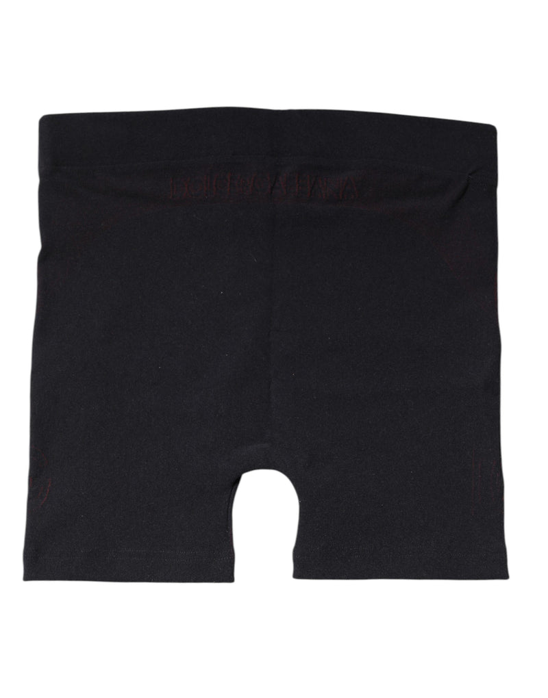 Dolce & Gabbana Black Nylon Stretch Boxer Shorts