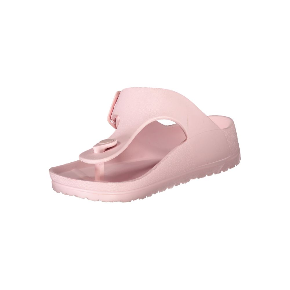 Norway 1963 Pink Plastic Women Sandal - Trendy Flip-Flops for Summer
