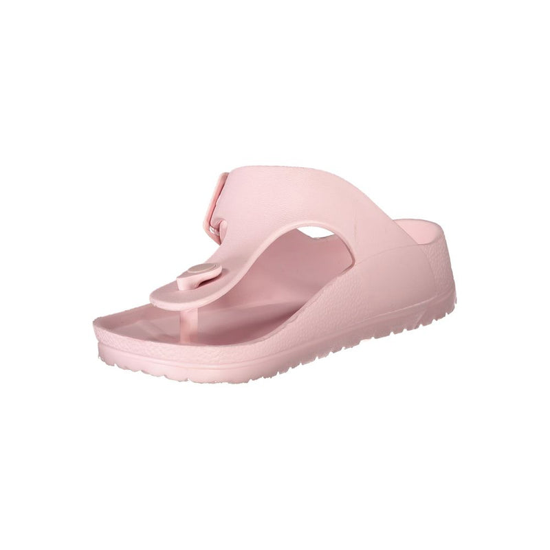 Norway 1963 Pink Plastic Women Sandal - Trendy Flip-Flops for Summer