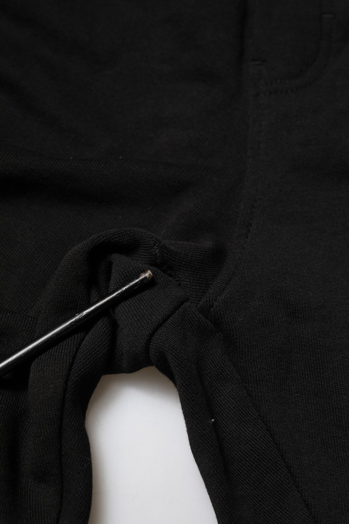 Pantalon de jogging homme en coton noir avec logo à bande de Dolce &amp; Gabbana