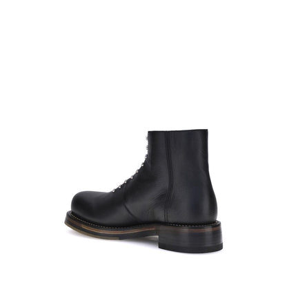 Bottes de cheville en cuir clouté Alexander McQueen